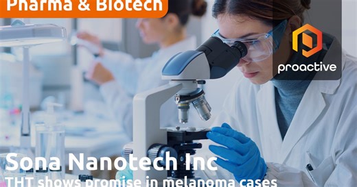 Sona Nanotech CEO on positive response rate in first-in-human THT cancer therapy study, next steps