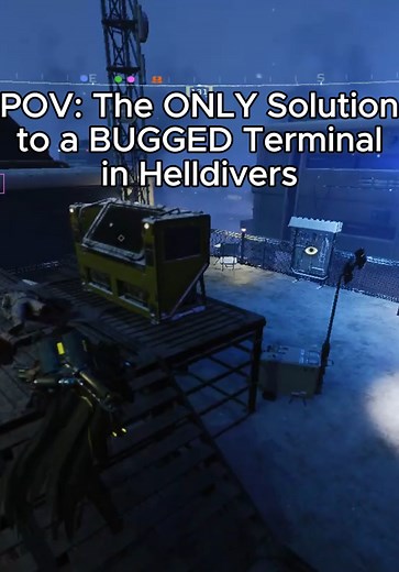 Troubleshooting Bugged Terminals in Helldivers
