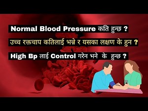 Blood Pressure In Nepali l High Blood Pressure Symptoms l Hypertension (Nepali)🇳🇵