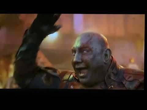 Guardians of the galaxy vol 3 Drax dance scene