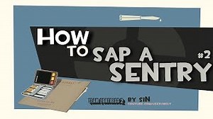 TF2: How to sap a sentry ＃2