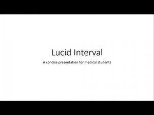 Lucid Interval - Forensic Psychiatry