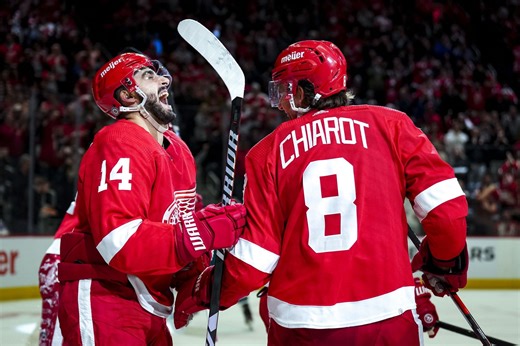 "The Sabres broke them" - NHL fans react as brawl breaks out at Detroit Red Wings practice