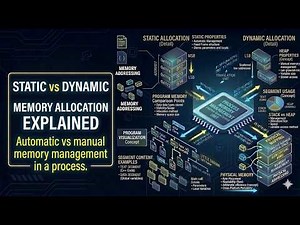 Static vs Dynamic Memory Allocation | Computer Fundamentals for Cyber security