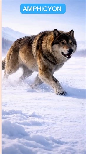 AMPHICYON — The “Dog-Bear” that Ruled the Ice Age
