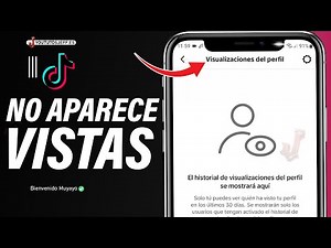No me APARECEN las VISTAS en TikTok 🟣 Icono de Ojo