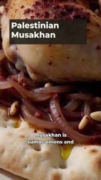 Palestinian Musakhan 🇵🇸 | Sumac Chicken & Taboon Bread