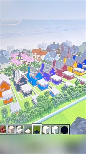 A view of my Minecraft map #minecraft