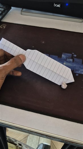 DIY Mini Cricket Bat 🏏🔥 | Grip + Toe Guard Paper Craft (Easy Tutorial)