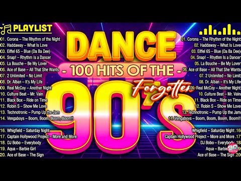 Best of 90s Dance Hits Vol 1 - Haddaway, La Bouche, Corona, Dr. Alban, Mr. President, M.C. Hammer