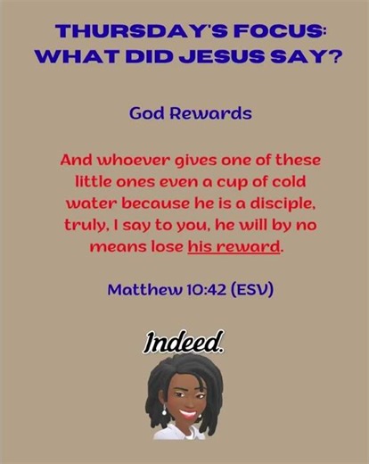 “God Rewards”