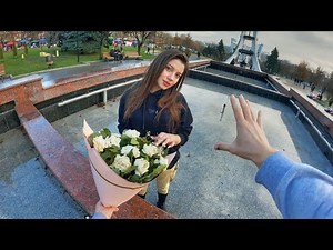 ESCAPING BEAUTIFUL ANGRY GIRL (Romantic Parkour POV Chase)