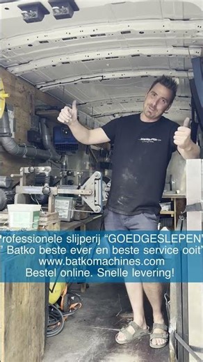 Slijpatelier GOEGESLEPEN zegt: Batko beste ever!
