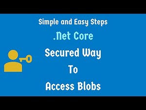 Securely Access File | Azure Storage Account | .Net core