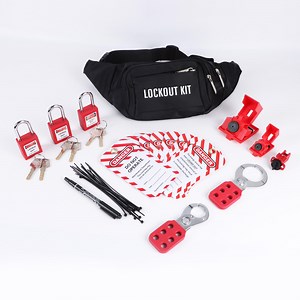 [Hot Item] Complete Lockout Tagout Safety Kit with Durable Padlocks