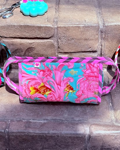 Tula Pink Goldfish Bionic Gear Bag: Handmade Sewing Organizer - Etsy