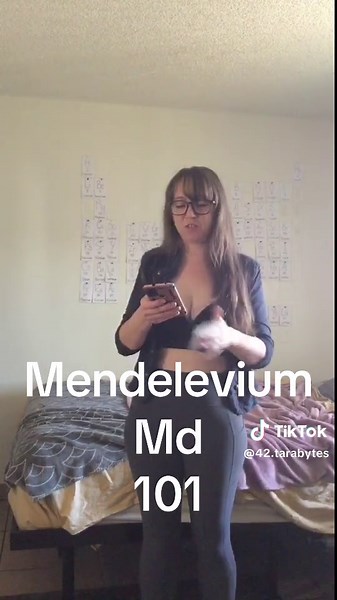 Mendelevium getting close to the end!!