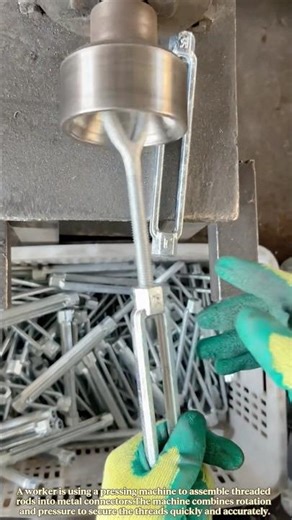 Watch This Smart Machine Assemble Threaded Rods Faster Than Manual Screwing