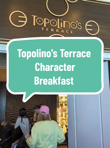 Discover Topolino’s Terrace Character Breakfast at Disney