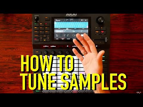 AKAI FORCE // HOW TO: Tune your Sample