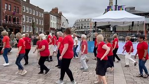 14K views · 151 reactions | A tea dance was organised on Thursday (July 21) in Darlington market square to encourage people to dust off their dancing shoes. Organised by the Growing Older Living in Darlington (GOLD) and supported by Darlington Borough Council. | The Northern Echo | Facebook