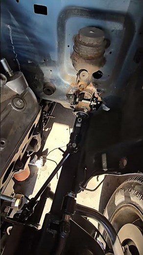 (6) 1965 Mustang Steering in LS Swap 6.0 Speedway Mustang II AJE Steering kit.