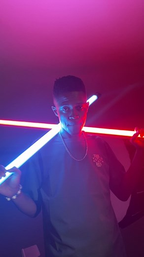 Illuminated Lightsaber Performance in Dynamic Setting