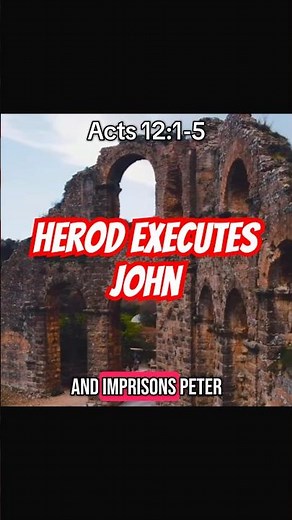 Acts 12:1-5 Summary #bible #biblestudy #biblesummary #dailydevotion #devotional #Acts