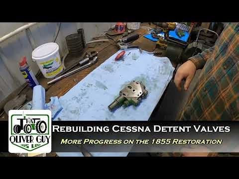 Rebuilding Cessna Detent Valves for Olivers and Whites