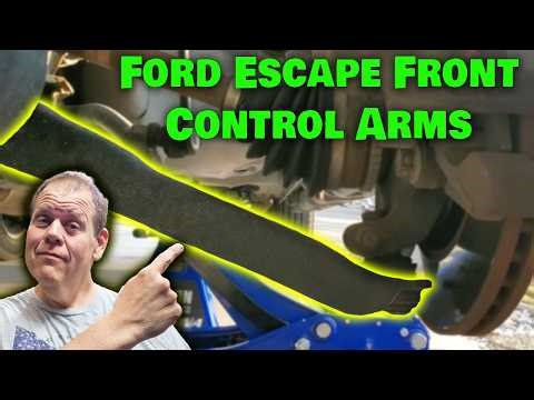 FORD ESCAPE FRONT LOWER CONTROL ARM REPLACEMENT (2008-2012) | Fix Clunks & Death Wobble!