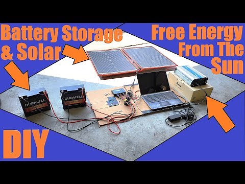 Do-It-Yourself Solar & Battery Storage | Collect Free Energy From The Sun