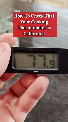 The Simple Way To Check Your Cooking Thermometer