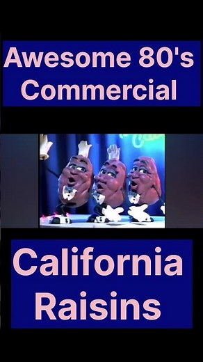 California Raisins Commercial "I Heard It Through the Grapevine" (1987 Lunch Break Ad)