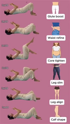 6 Easy Exercises To Shape Your Body At Home | No Gym Needed