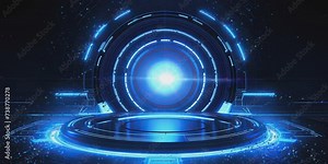 Explore the realm of technology through an abstract background, symbolizing hi-tech communication and futuristic digital advancements.