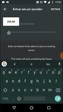 Como entrar em um grupo no Discord