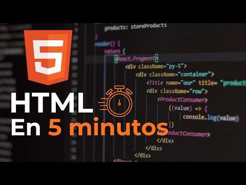 HTML en 5 Minutos