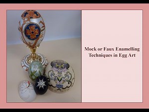 Mock or Faux Enameling