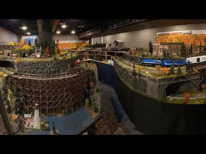 The last run at Chuck’s amazing O gauge layout! - The U.P. & PRR Railroad