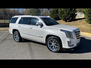 2018 Cadillac Escalade PLATINUM! The highest standard in luxury! A must watch for features!