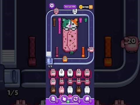 Pixel Flow Level 144 Walkthrough | Easy & Fast Solution 🎮✨