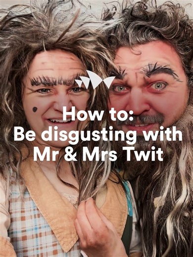 15K views · 45 reactions | Ever wondered how to be truly disgusting? Well, we’ve got the most revolting Mr & Mrs Twit in the House right now, and live from their dressing room, they’ve shared their five easy steps to filth 濫 Want to get even closer to the grossness? Come see this horrible, hilarious couple before they’re gone!  ️ https://soh.online/book-now_the-twits | Sydney Opera House | Facebook