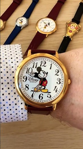 1990s Lorus by Seiko Mickey Mouse Watch | Vintage Disney Memorabilia Watch Collection