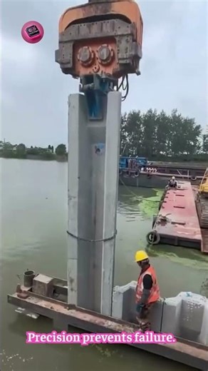 Perfect Pipe Placement Before Hydraulic Pile Driving — Watch This Technique