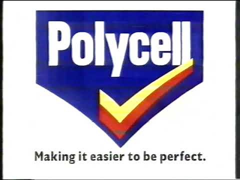 Polycell Polyfilla advert - 27th May 1995 UK television commercial with voice over by Vic Reeves