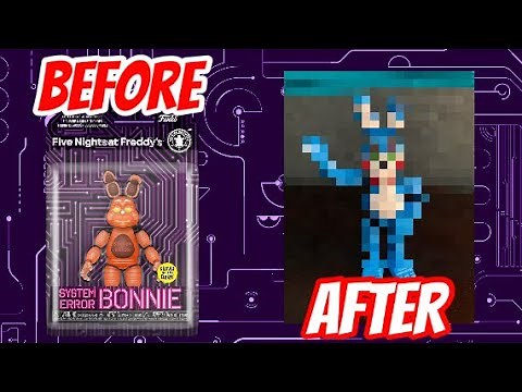Making a Toy Bonnie custom action figure!