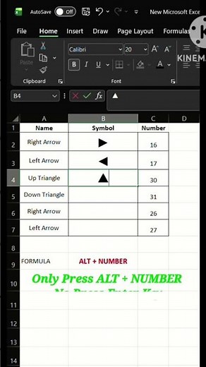How to Insert Special Symbols in Excel? | ALT Code Tutorial #excel dost