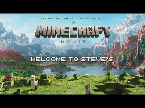 A Minecraft Movie Soundtrack | Welcome to Steve’s! (Lyric Video) - Jack Black | WaterTower Music