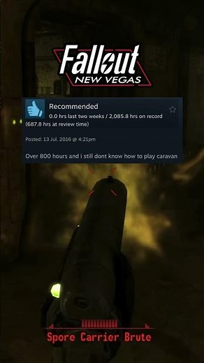 Fallout New Vegas Steam reviews 😂😂 #falloutnewvegas #review #shorts