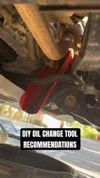Cleaner DIY Oil Change? These 3 Tools Make It Pro-Level 🛠️